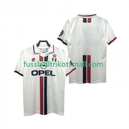 Fußballtrikots AC Mailand Retro 1996 1997 Kurzarm Auswärts-trikot kaufen